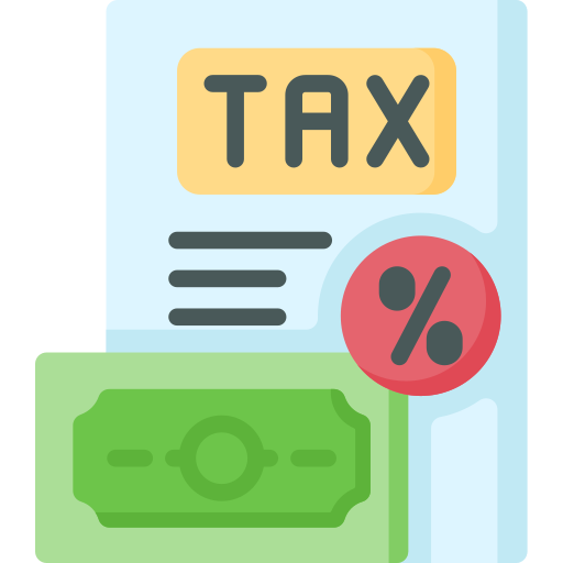 A tax icon